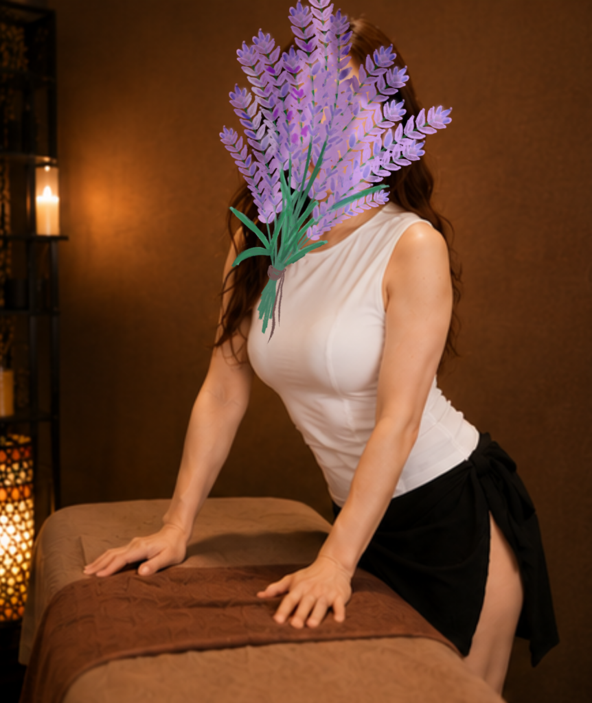 shizuki-omiya-private-salon-lavender-massage-room