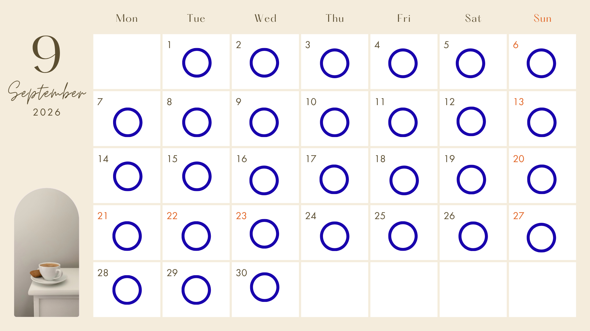 ９月最初しずき